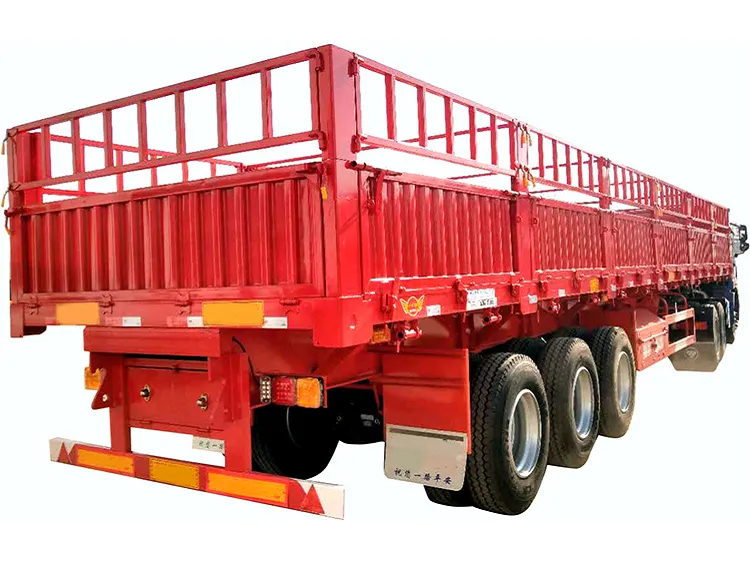 Полуприколица за дампер са бочним учитавањем